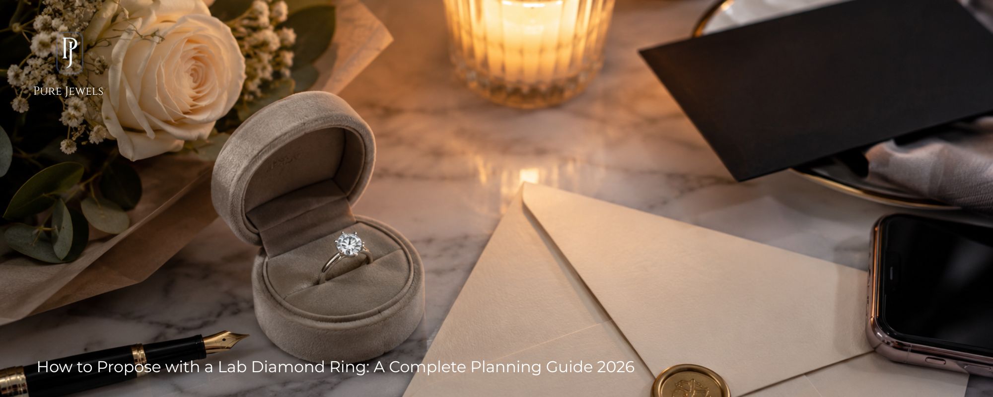 Lab Diamond Ring