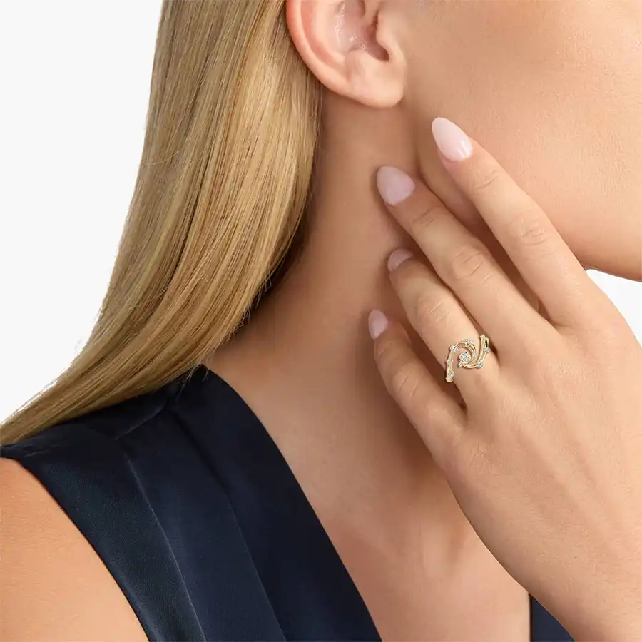 Round Diamond Colette Engegment Ring