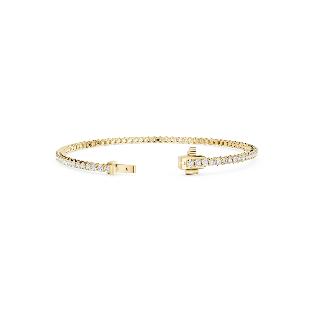 2 Carat Round lab Grown Diamond Tennis Bracelate