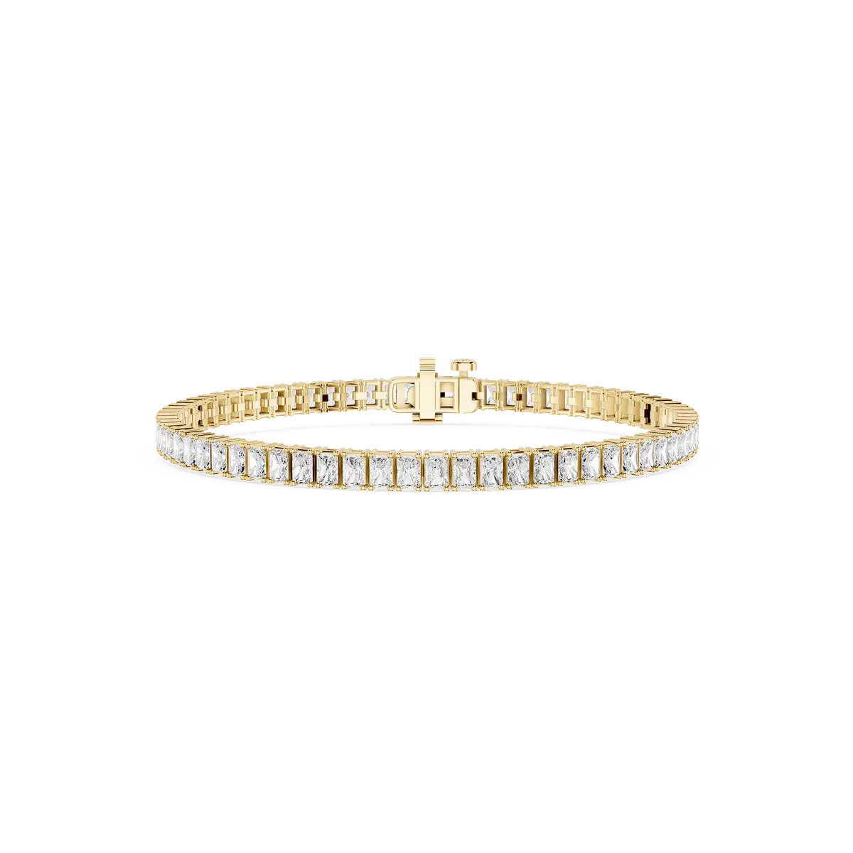 5 Carat Radaint Lab Grown Diamond Four Prong Tennis Bracelet