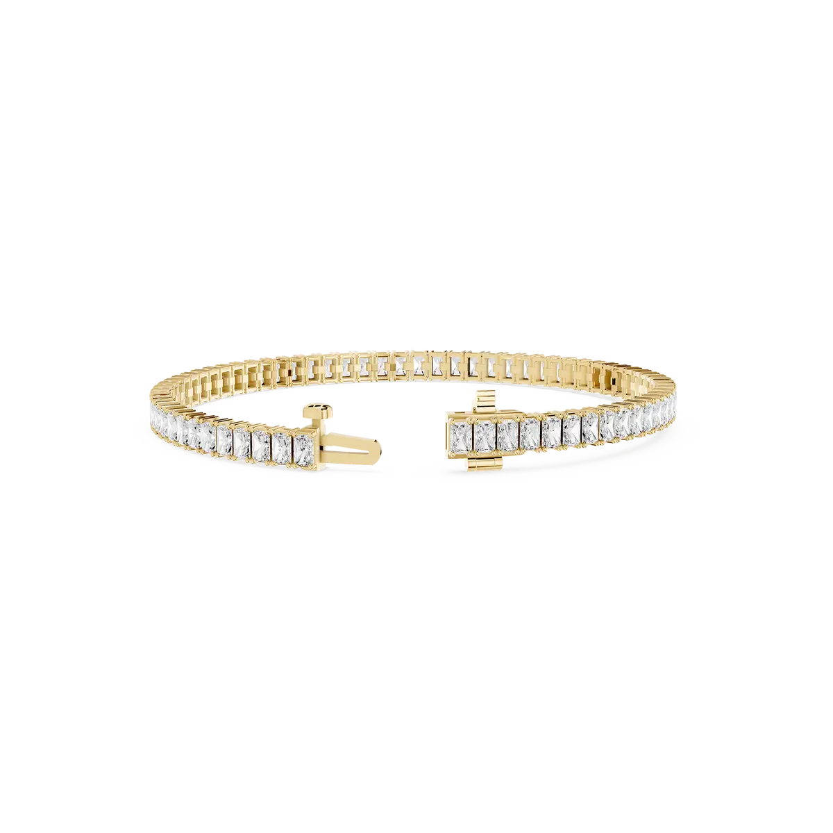 5 Carat Radaint Lab Grown Diamond Four Prong Tennis Bracelet