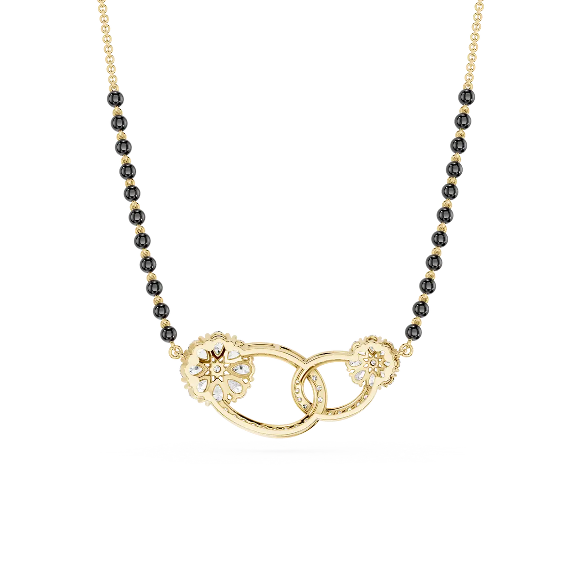 Emily Lab Diamond Mangalsutra Necklace