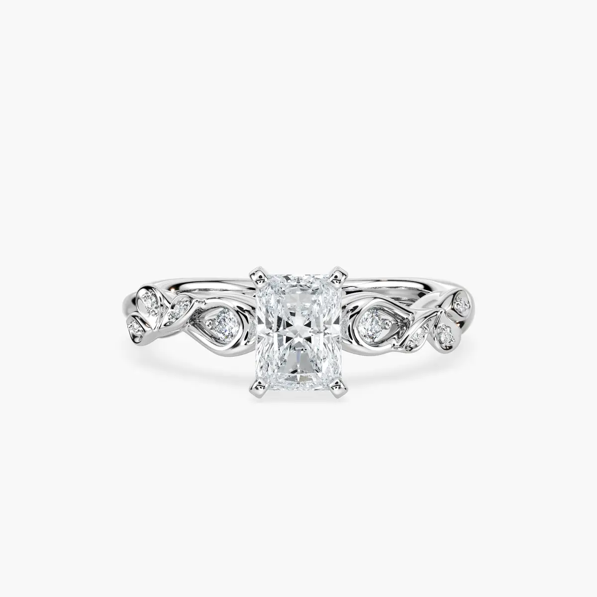 1 Carat Radiant Classic  Ring