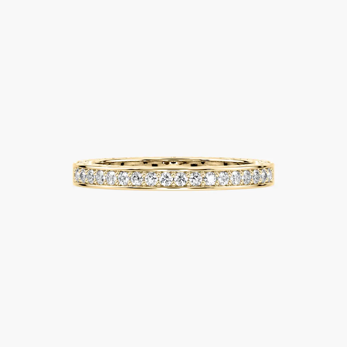 Round Diamonds Colette Wedding Band