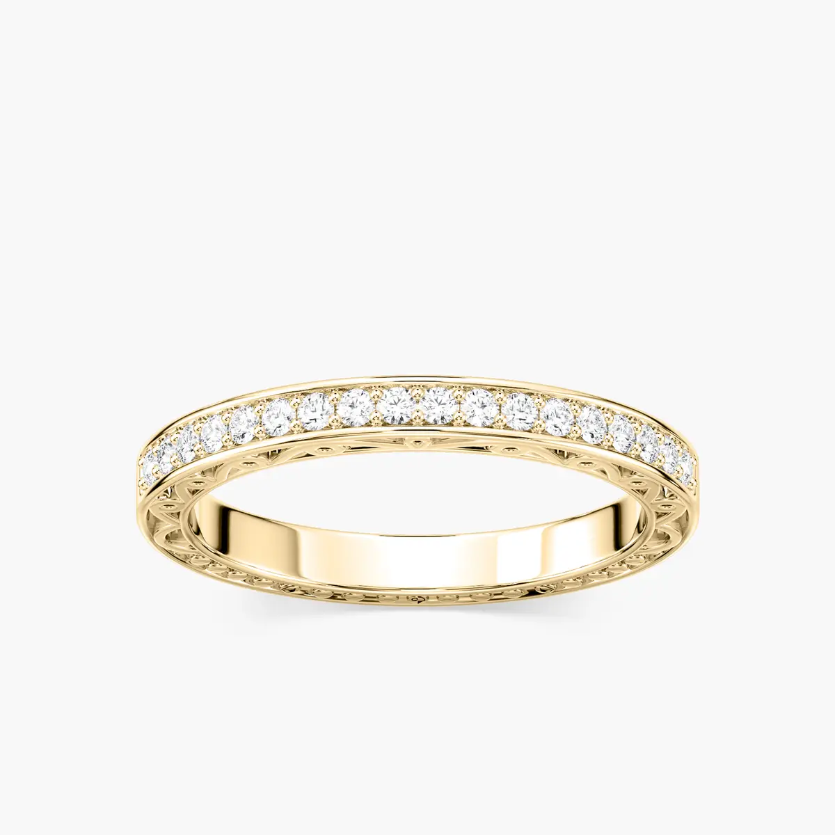 Round Diamonds Colette Wedding Band