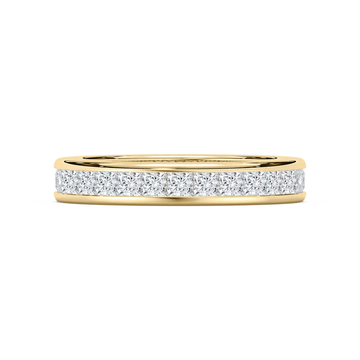 2 Carat Princess Diamond Cherish Full Eternity Band