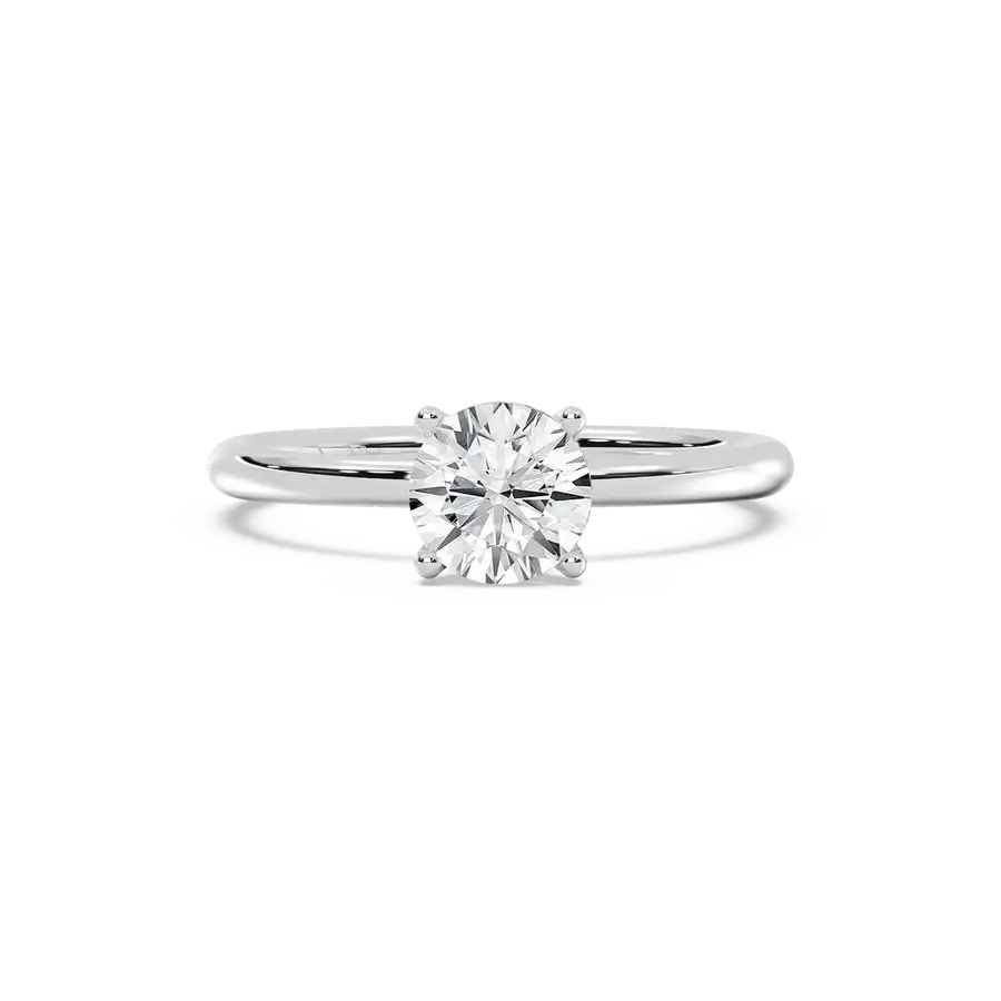 1 Carat Round Diamond Sybil Solitaire Ring